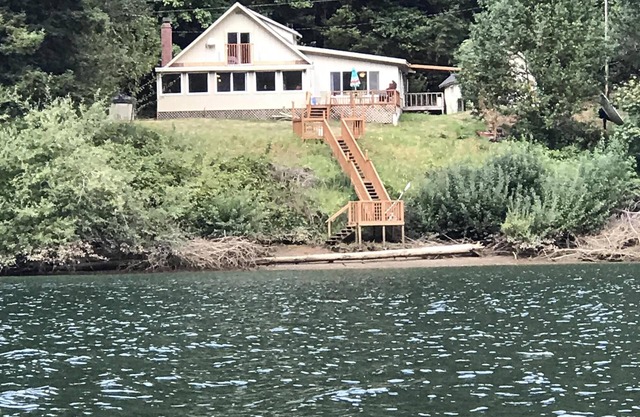 Great Vintage 2500sq ft. country cabin amazing river front setting!