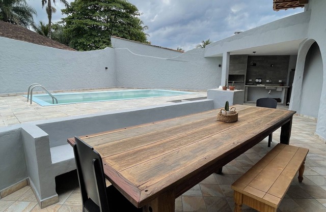 Greece House in Pernambuco (Guarujá) 450 meters from the beach