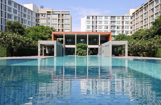 Greenery living in resort condo