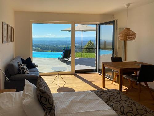 Greim 15 - Apartment mit Pool und Fernsicht 30m2