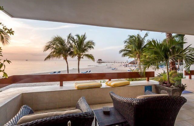 Ground Floor Corner Unit Directly on the Beach