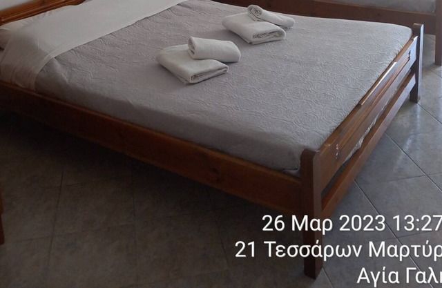 Ground floor family studio for 3 people with veranda