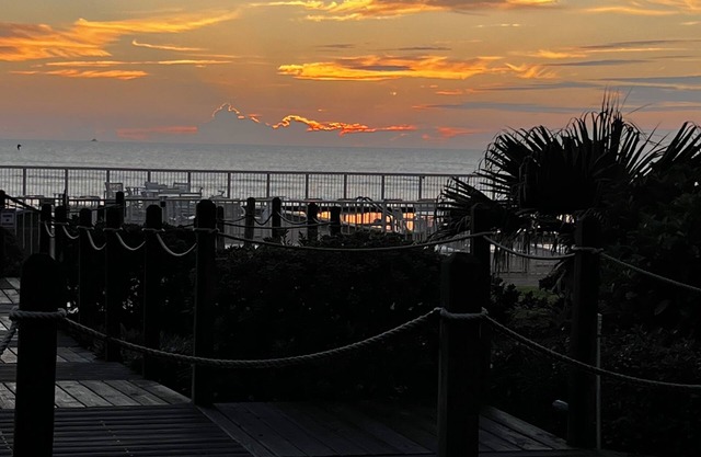 Ground floor newly remodeled large condo on car free section-New Smyrna Beach