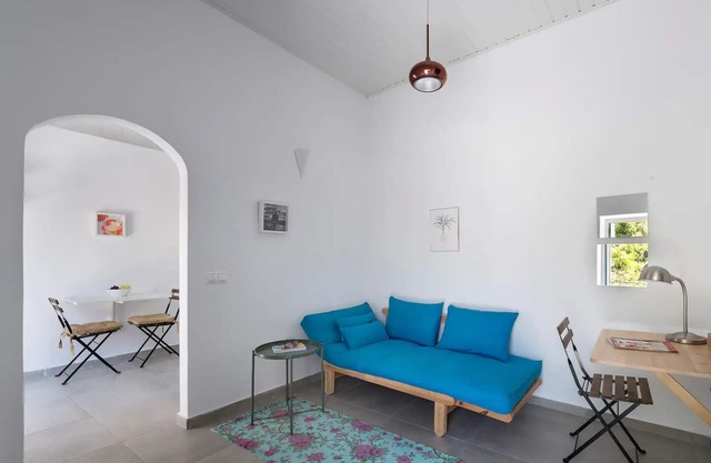 Ground floor of renovated townhouse with large veranda