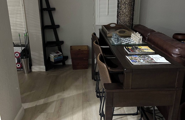 Guest bedroom in cozy condo. Centrally located, private many amenities available
