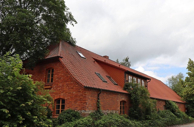 Gutshaus in Gressow mit Teich