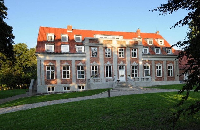 Gutshaus Zicker, apartment no. 7 - unique location, two bedrooms, fireplace