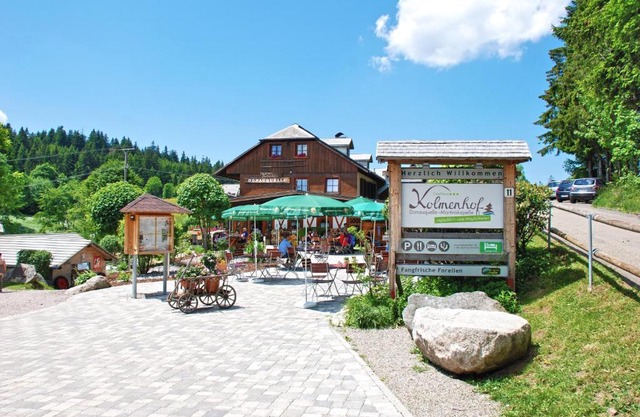 Höhengasthaus Kolmenhof an der Donauquelle