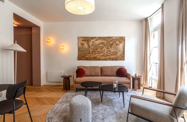 Habitat Parisien - 1 BR A/C - Montorgueil Lune II