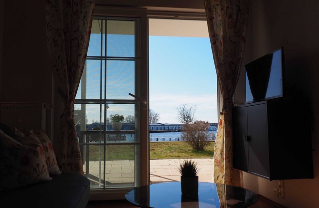 Hafenidyll 40 mit Hafenblick