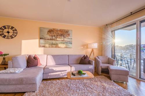 Hafenidylle - Apartment in der Hafenresidenz mit Balkon & Wellness