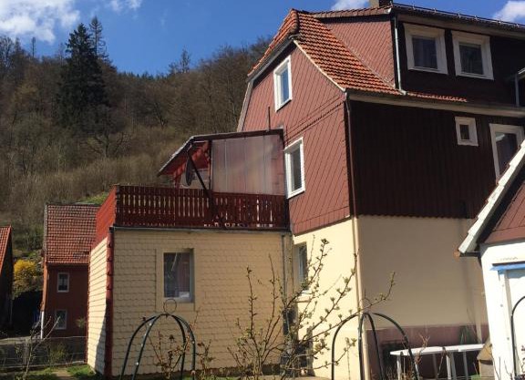Haus am Fluss mit wunderschöner Dachterrasse mit Flussblick ,Garten und Grill