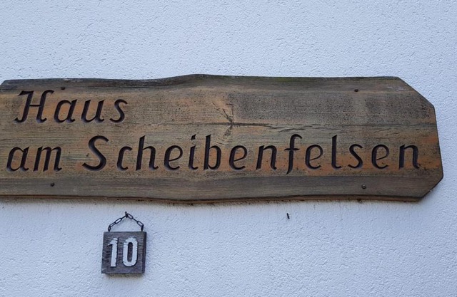 Haus am Scheibenfelsen