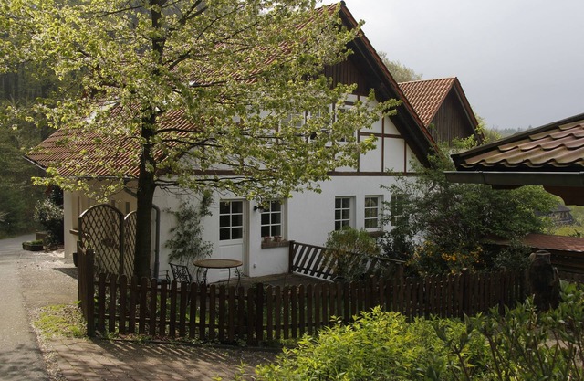 Haus am Wald, you live in a small village with 380 inhabitants.
