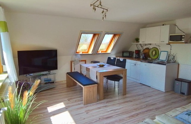Haus im Wind