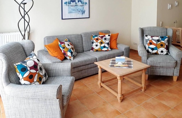 Haustierfreie Ferienwohnung mit Terrasse in Erstklassiger Lage am Ostseestrand