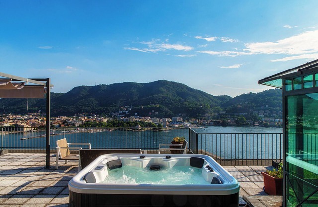 Heavenly Terrace - Hot Tub & the best view on Como Lake!