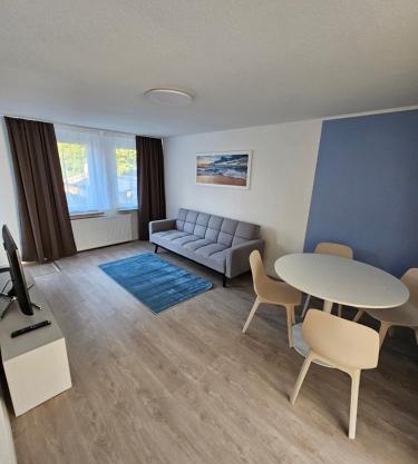 Helle und ruhige Ferienwohnung im Ruhrgebiet mit Balkon und Garten