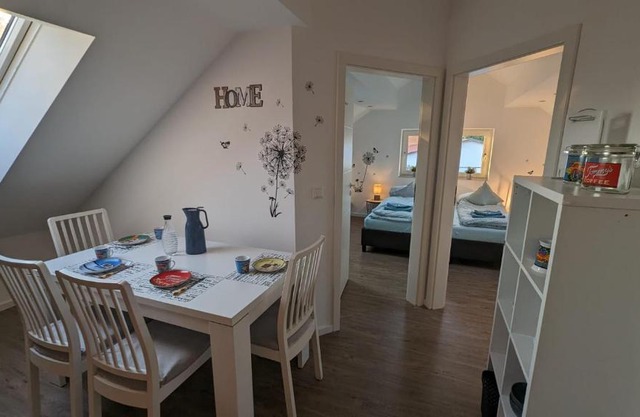 Helle Wohnung mit zwei Schlafzimmern