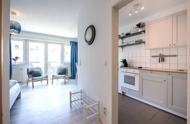 Helles Apartment in Top-lage mit Kostemlosen Parkplatz