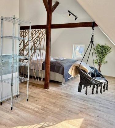 Helles Ferienhaus super zentral mit gratis Stellplätzen N162