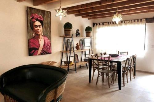 Hermosa Casa Frida en el Centro de Tequis 6p