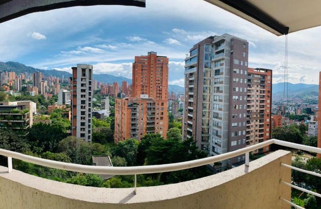 Hermosa Vista a la ciudad en Poblado Provenza