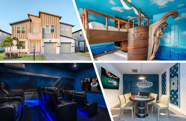 HI325SD 6 bed, Pirate, Theater