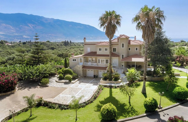 Hidden Gem Estate Luxury villa kefalonia private pool stunning sea mountain view