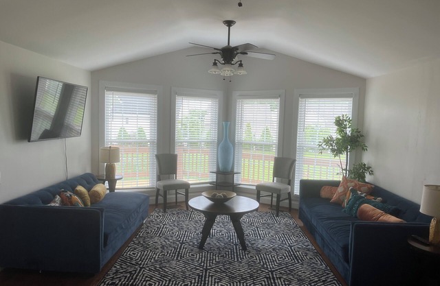 Hidden Gem of Huntersville. Take a load off in our tucked away slice of heaven.