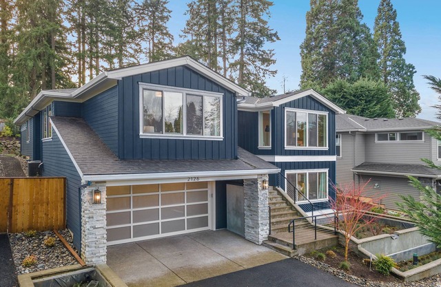 High End New Estate Home in Lake Oswego. Private suite on 1st level w/o stairs.