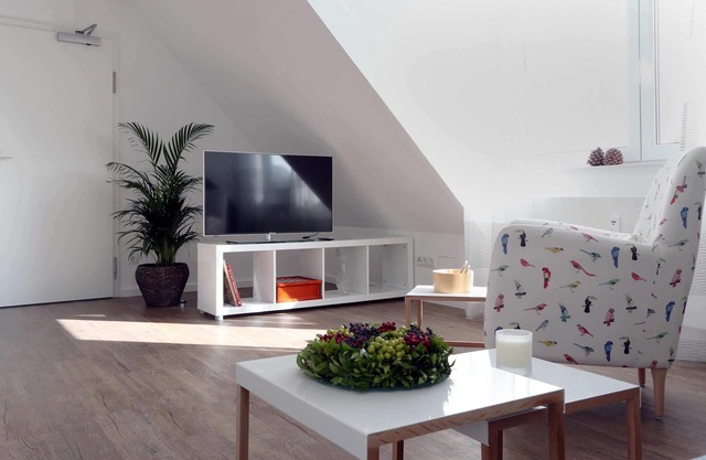 High quality furnished holiday-/exhibition apartment with a view in Solingen-Gräfrath