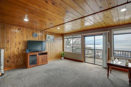 Hilltop Hideout with Sweeping Birch Bay Views