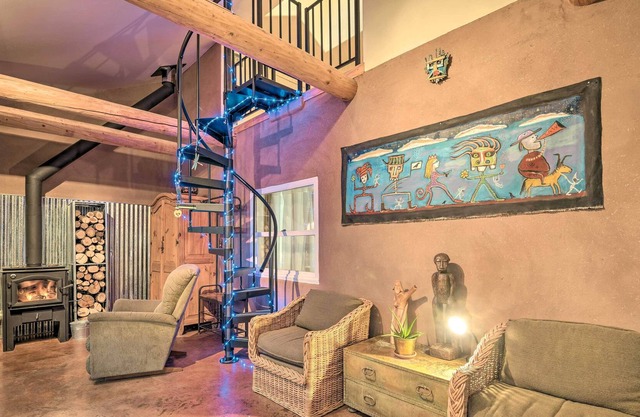 Historic Adobe Home ~ 19 Mi to Ski Resort!