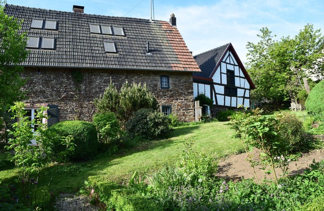 Historic Eifel country house with beautiful garden, sauna & fireplace
