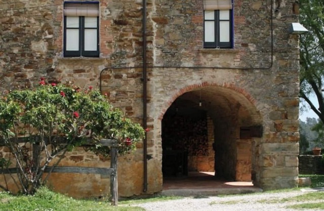 Historic house with biological pool