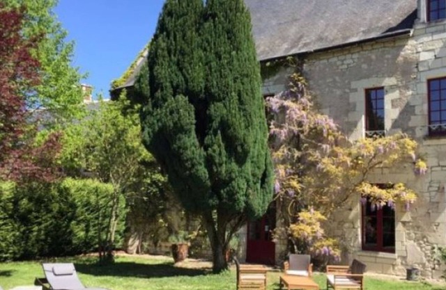 Historic manor with private pool, near Chinon