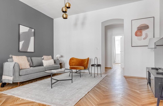 Historic Margareten 2BR w/Elevator & Balcony, nr Ctrl Stn, by Blueground
