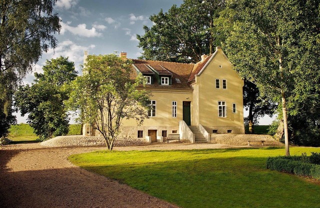 Historic vicarage directly on the Elbe dyke in Mödlich, "Garden" apartment *