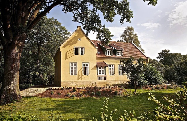 Historic vicarage directly on the Elbe dyke in Mödlich, "Elbe" apartment *