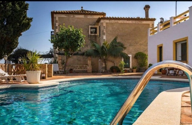 Historic villa near Barcelona with sea views