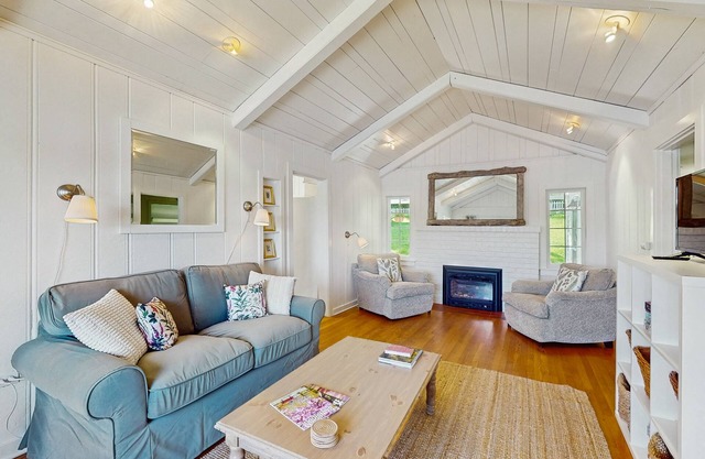 Historic Waterfront Farmhouse with Stunning Eagle Harbor Views