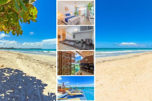 Hoa Flat 202 - Praia de Campas, Rooftop com Vista Mar