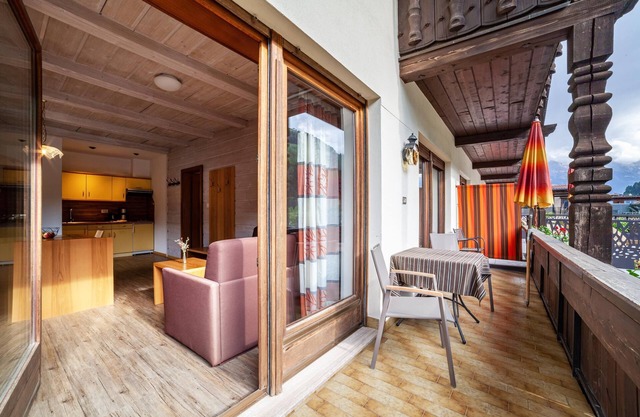 Holiday Apartment 'Riederhof Arthur 1' with Mountain View, Pool, Sauna & Balcony