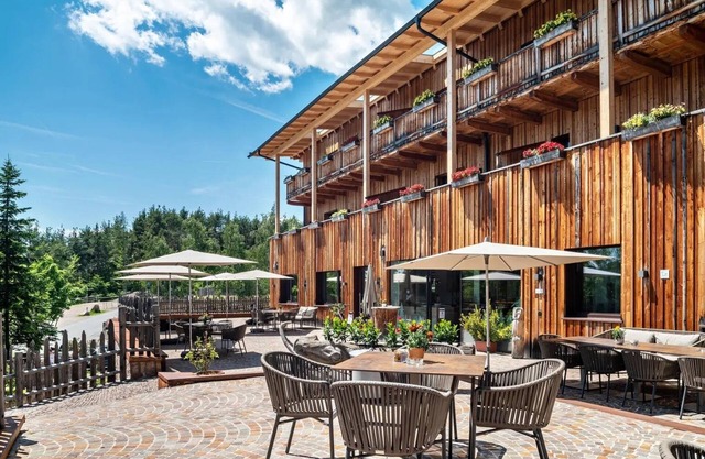 Holiday Apartment "Schartneralm Birke" with View of the Dolomites, Terrace & Wi-Fi