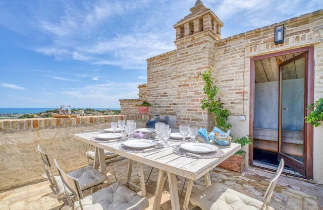 Holiday Apartment "Stupenda Dimora Italiana Storica" with Sea View, 2 Private Terraces & Wi-Fi