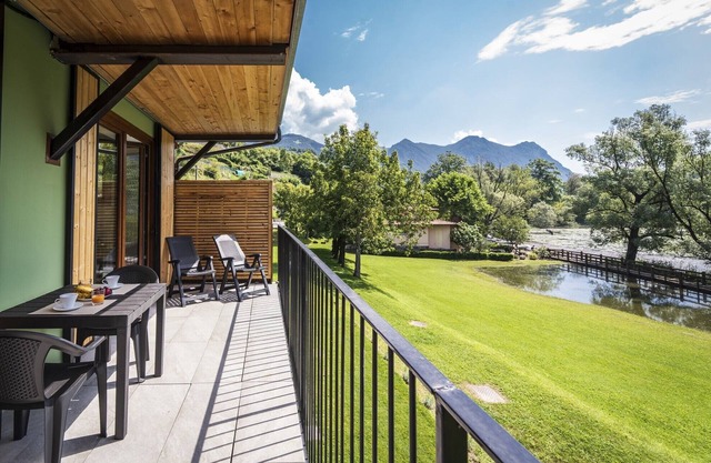 Holiday Apartment "1" with Lake View, Shared Pool & Shared Garden