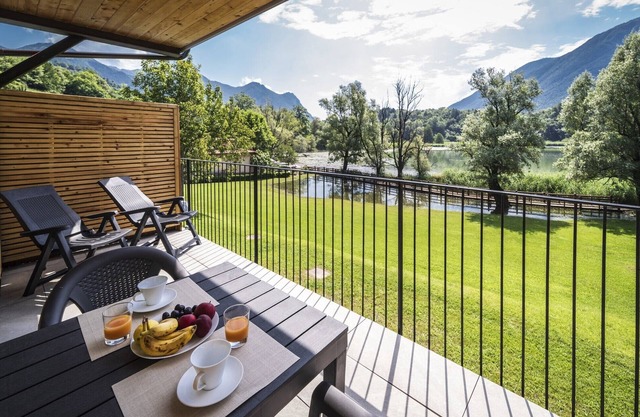 Holiday Apartment "2" with Lake View, Shared Pool & Shared Garden