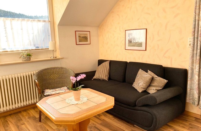 Holiday Apartment A with Balcony and Wi-Fi