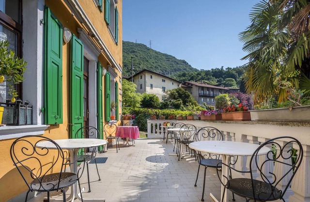 Holiday Apartment "Agritur Tenno" with Balconies & Garden View